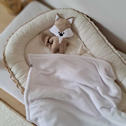 Prémium Babafészek - Bézs/Mustár