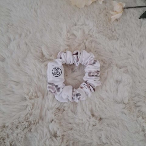 Scrunchie, kímélő hajgumi - Szivárványrét